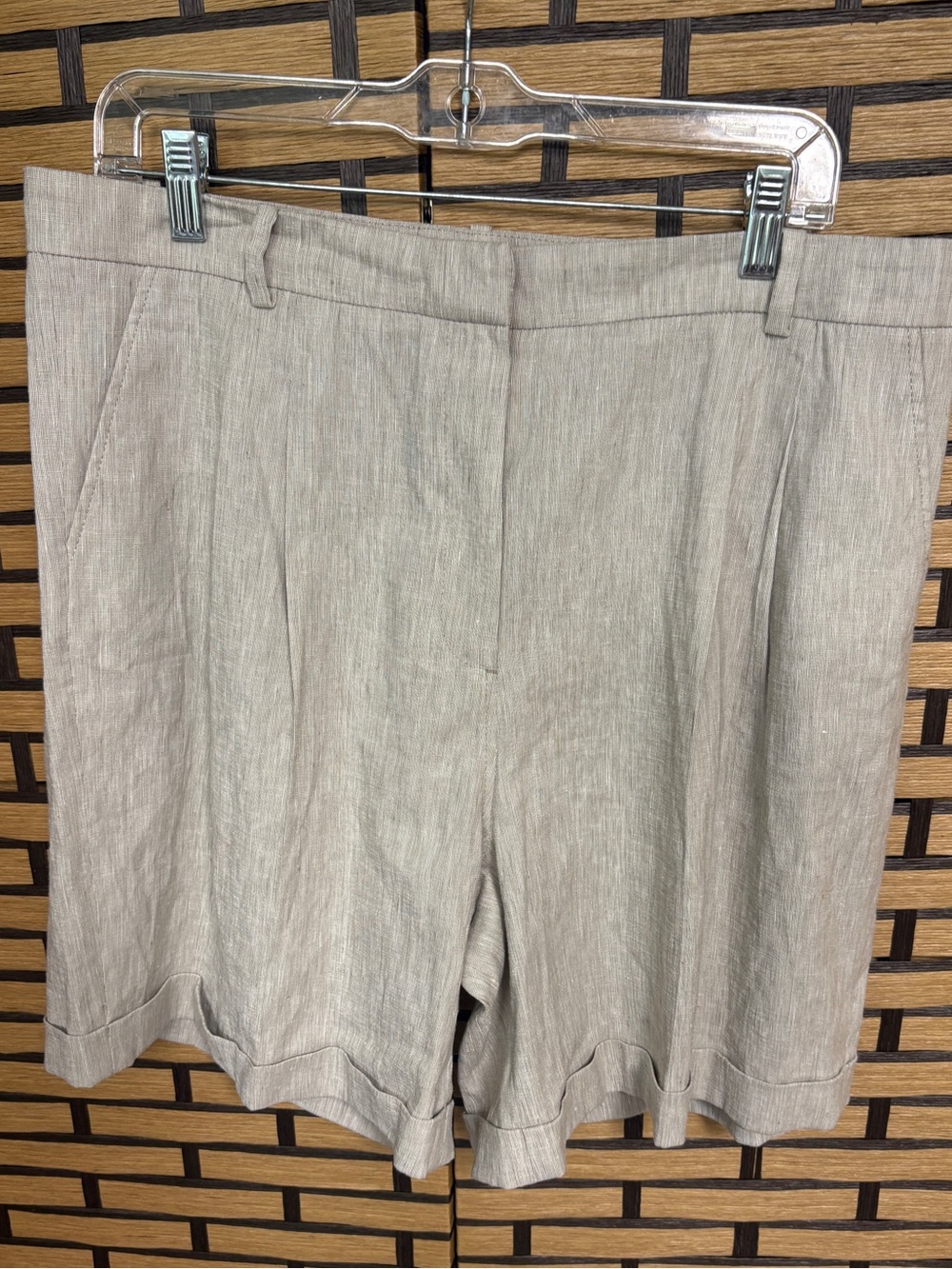 Frame Beige Shorts Size 12